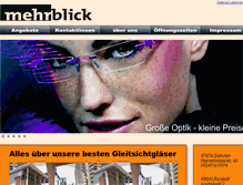 Tablet Screenshot of mehrblick.eu